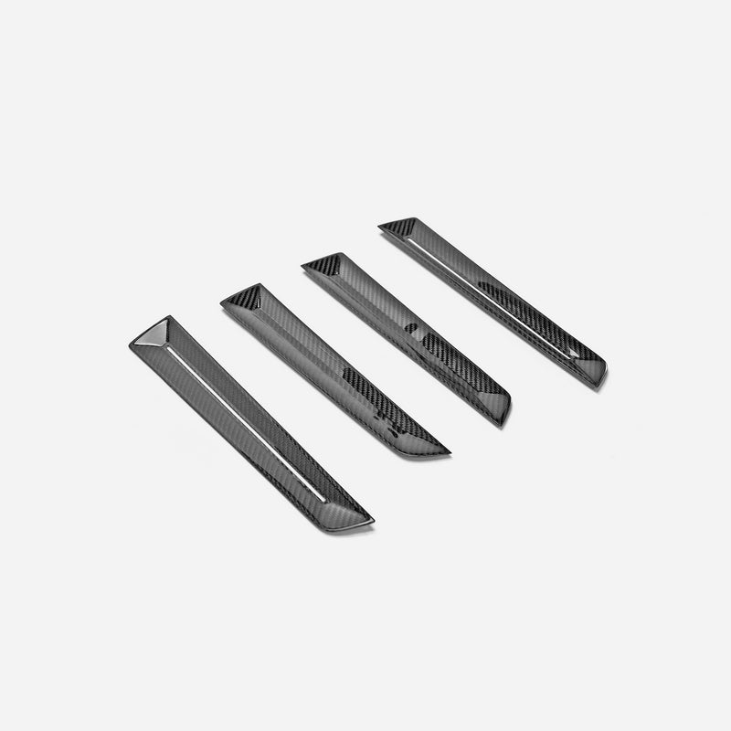 Honda Civic Type-R FL5 2023 2024 with Aftermarket Parts - Front & Rear Door Trim Pre-preg Carbon Fiber from EPR USA