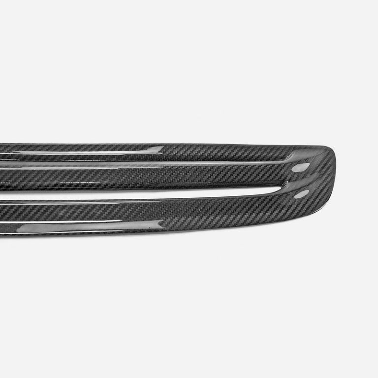 Honda Civic Type-R FL5 2023 2024 with Aftermarket Parts - Hood Vent Trim Pre-preg Carbon Fiber from EPR USA