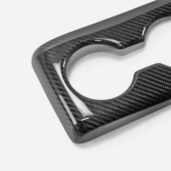 Honda Civic Type-R FL5 2023 2024 with Aftermarket Parts - Rear cup holder Pre-preg Carbon Fiber from EPR USA