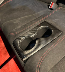 Honda Civic Type-R FL5 2023 2024 with Aftermarket Parts - Rear cup holder Pre-preg Carbon Fiber from EPR USA