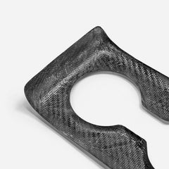 Honda Civic Type-R FL5 2023 2024 with Aftermarket Parts - Rear cup holder Pre-preg Carbon Fiber from EPR USA