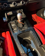 Honda Civic Type-R FL5 2023 2024 with Aftermarket Parts - Gear Surround (LHD) Pre-preg Carbon Fiber from EPR USA