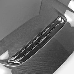Honda Civic Type-R FL5 2023 2024 with Aftermarket Parts - Hood Bonnet Carbon Fiber / FRP from EPR USA