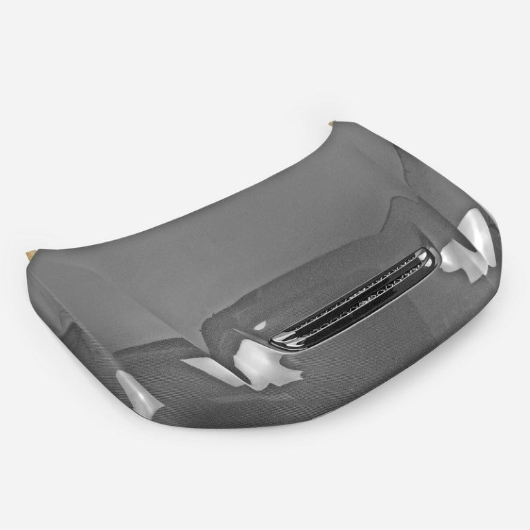 Honda Civic 11th Gen FL1 2022 2023 2024 with Aftermarket Parts - Type-R Style Hood Bonnet Carbon Fiber from EPR USA