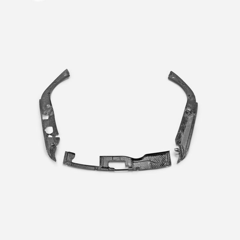 Honda Civic Type-R FL5 2023 2024 with Aftermarket Parts - Radiator Cooling Plate Kit Carbon Fiber from EPR USA