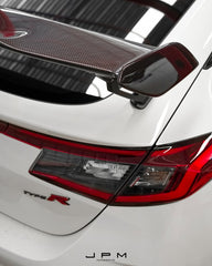 Honda Civic Type-R FL5 2023 2024 with Aftermarket Parts - Modulo Style Rear Spoiler Carbon Fiber from EPR USA