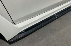 Civic Type-R FL5 2023 2024 with Aftermarket Parts - EPA1 Style Side Skirts Carbon Fiber from EPR USA