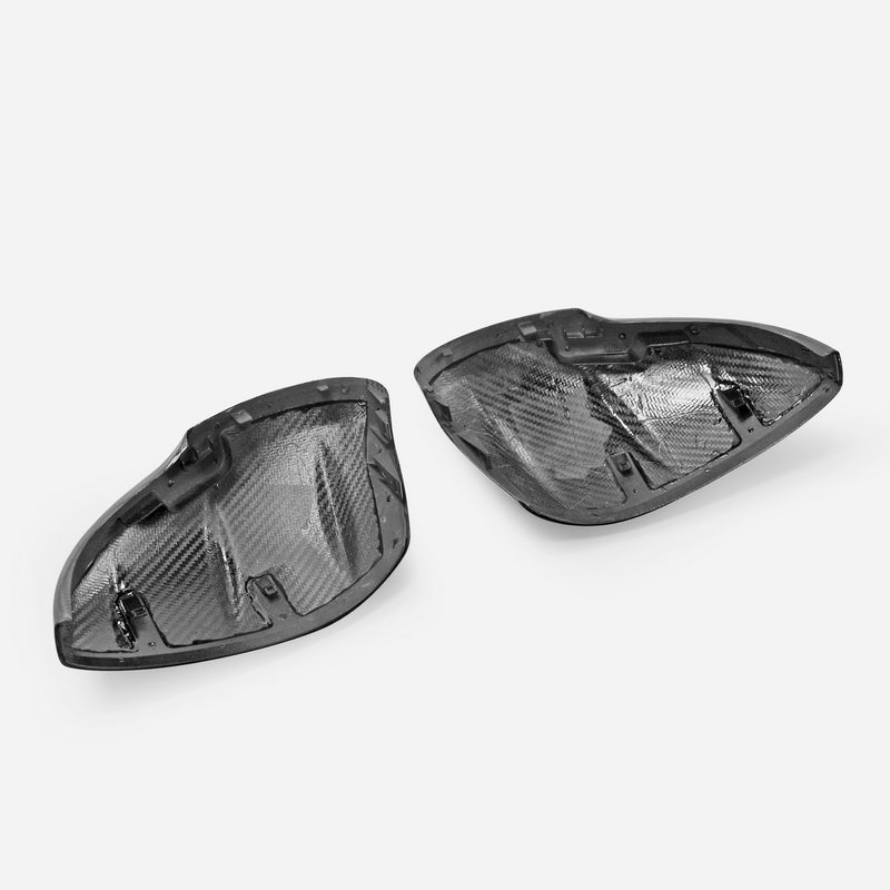 Honda Civic Type-R FL5 2023 2024 & Civic 11th Gen FL1 2022 2023 2024 with Aftermarket Parts - MUG Style Mirror Cover Pre-preg Carbon Fiber from EPR USA