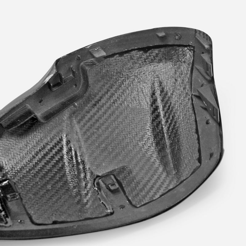 Honda Civic Type-R FL5 2023 2024 & Civic 11th Gen FL1 2022 2023 2024 with Aftermarket Parts - MUG Style Mirror Cover Pre-preg Carbon Fiber from EPR USA