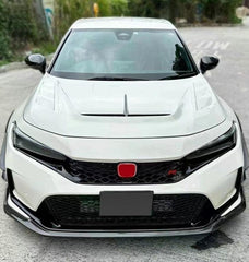 Honda Civic Type-R FL5 2023 2024 with Aftermarket Parts - TM Style Front Lip Carbon Fiber from EPR USA