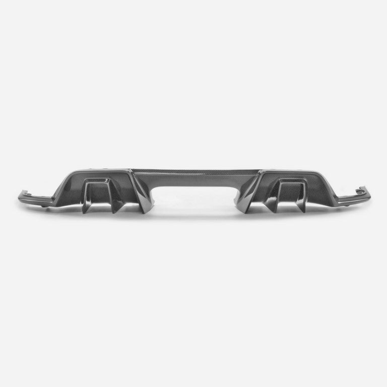 Honda Civic Type-R FL5 2023 2024 with Aftermarket Parts - OTD Style Rear Diffuser Pre-preg Carbon Fiber from EPR USA