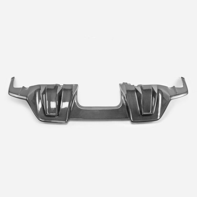 Honda Civic Type-R FL5 2023 2024 with Aftermarket Parts - OTD Style Rear Diffuser Pre-preg Carbon Fiber from EPR USA