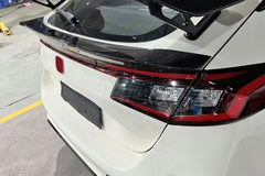 Honda Civic Type-R FL5 2023 2024 with Aftermarket Parts - OTD Style Rear Duckbill Spoiler Carbon Fiber / FRP from EPR USA