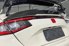 Honda Civic Type-R FL5 2023 2024 with Aftermarket Parts - OTD Style Rear Duckbill Spoiler Carbon Fiber / FRP from EPR USA