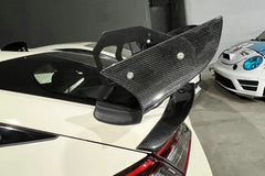 Honda Civic Type-R FL5 2023 2024 with Aftermarket Parts - SPN Style Rear Spoiler Carbon Fiber / FRP from EPR USA