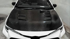 Toyota Corolla LE L SE XSE E210 2019-ON with Aftermarket Parts - Hood Carbon Fiber from EPR USA