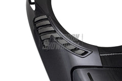 EPR Carbon Fiber EPA ATTK type front vented fender (with upper vent) for Infiniti G37 Coupe - Performance SpeedShop