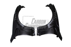 EPR Carbon Fiber EPA ATTK type front vented fender (with upper vent) for Infiniti G37 Coupe - Performance SpeedShop