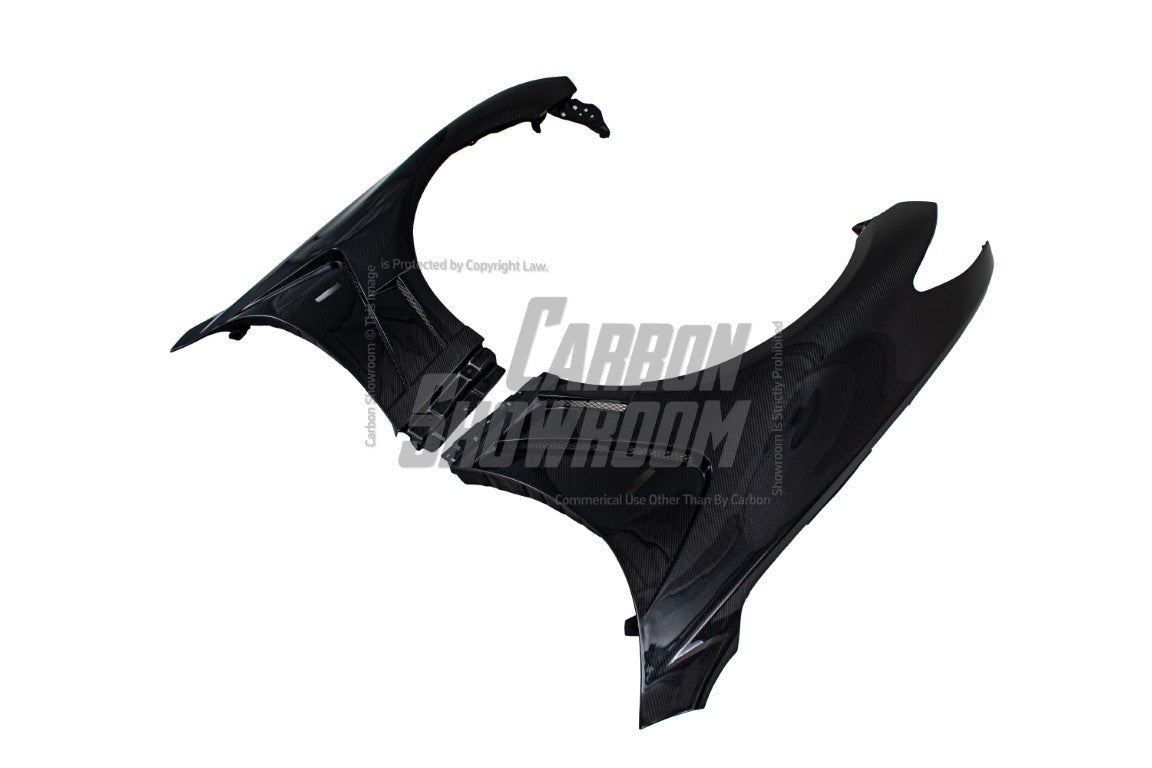 EPR Carbon Fiber EPA Design front vented fenders for Infiniti G37 Coupe - Performance SpeedShop