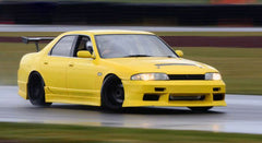 Nissan R33 Skyline GTST Series 1 1993 1994 1995 1996 with Aftermarket Parts - MS Style Front Bumper Carbon Fiber / FRP from EPR USA