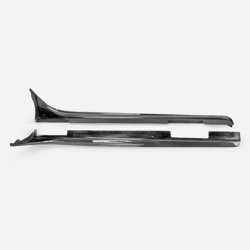 Mazda MX-5 Miata NC NC1 NC2 NC3 2006–2015 with Aftermarket Parts - GVN Style Side Skirts Carbon Fiber from EPR USA