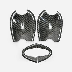 Mazda MX5 Miata Softtop RF Grand Touring Club Sport ND1 ND2 ND3 2016-ON with Aftermarket Parts - Inner Door Handle Ttrim Carbon Fiber from EPR USA