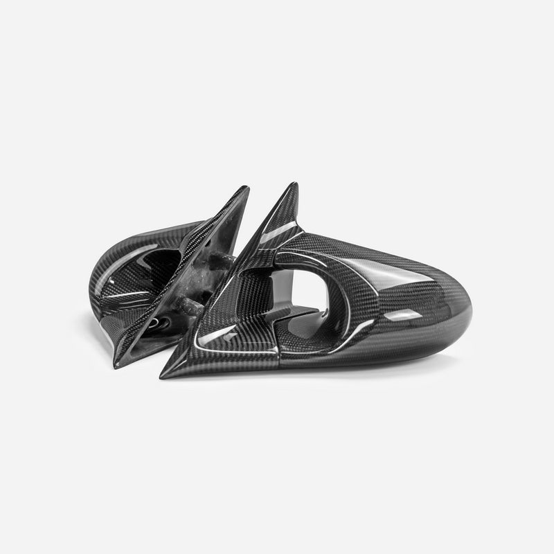 Honda Accord EX LX SE CD6 1993 1994 1995 1996 1997 1998 with Aftermarket Parts - Mirror Cap (Right Hand Drive) Carbon Fiber from EPR USA