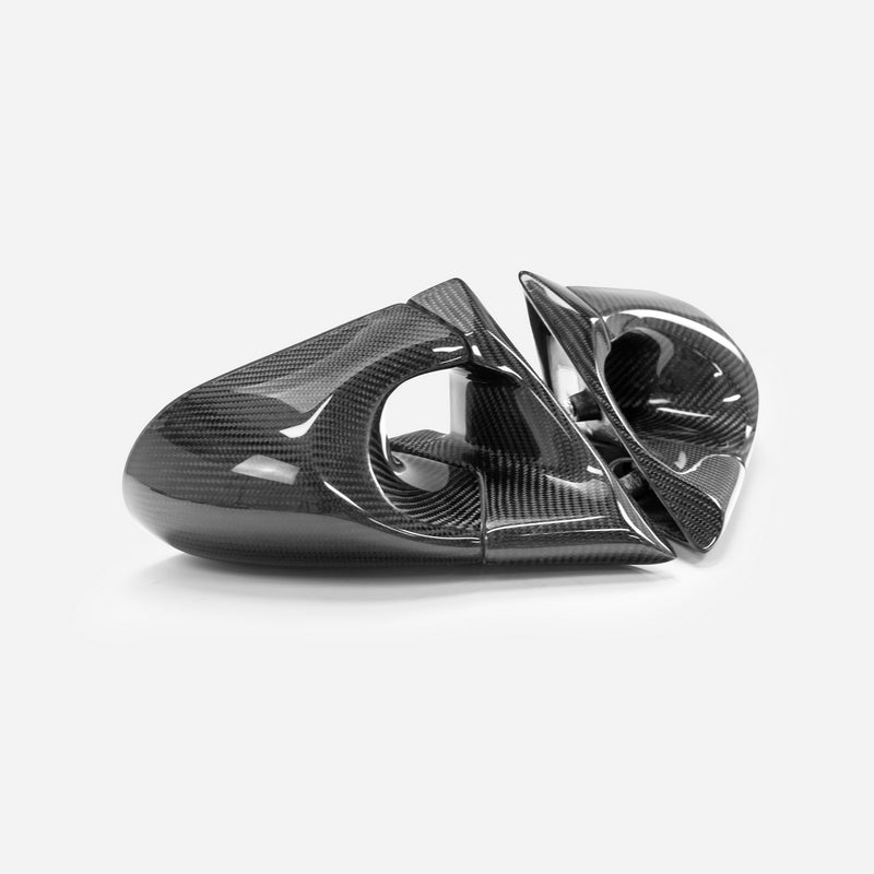 Honda Acura Integra Type R DB8 1994 1995 1996 1997 1998 1999 2000 2001 with Aftermarket Parts - Mirror Cap (Right Hand Drive) Carbon Fiber from EPR USA
