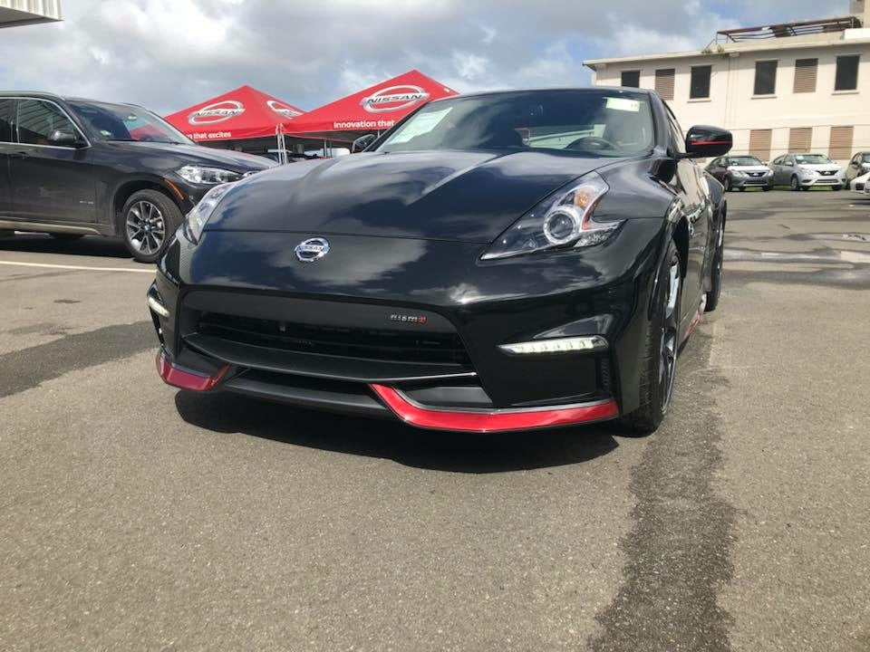 Nissan 370Z Sport Touring Base Fairlady Z Z34 Pre-Facelift 2009 2010 2011 & 370Z Sport Touring Base Fairlady Z Z34 Facelift 2012 2013 2014 2015 2016 2017 2018 2019 2020 & Nismo V1 2009 2010 2011 & Nismo V2 2012 2013 2014 2015 2016 2017 2018 2019 2020 with Aftermarket Parts - Nismo Conversion Style Front Bumper Carbon Fiber / FRP from EPR USA