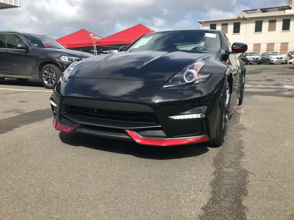 Nissan 370Z Sport Touring Base Fairlady Z Z34 Pre-Facelift 2009 2010 2011 & 370Z Sport Touring Base Fairlady Z Z34 Facelift 2012 2013 2014 2015 2016 2017 2018 2019 2020 & Nismo V1 2009 2010 2011 & Nismo V2 2012 2013 2014 2015 2016 2017 2018 2019 2020 with Aftermarket Parts - Nismo Conversion Style Front Bumper Carbon Fiber / FRP from EPR USA
