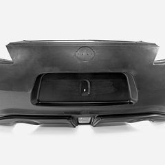 Nissan 370Z Sport Touring Base Fairlady Z Z34 Pre-Facelift 2009 2010 2011 & 370Z Sport Touring Base Fairlady Z Z34 Facelift 2012 Nissan 370Z Sport Touring Base Fairlady Z Z34 Pre-Facelift 2009 2010 2011 & 370Z Sport Touring Base Fairlady Z Z34 Facelift 2012 2013 2014 2015 2016 2017 2018 2019 2020 & Nismo V1 2009 2010 2011 & Nismo V2 2012 2013 2014 2015 2016 2017 2018 2019 2020 with Aftermarket Parts - Nismo Conversion Style Rear Bumper PP Polypropylene from EP Racing