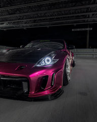 Nissan 370Z Nismo Sport Touring Base Fairlady Z Z34 2009 2010 2011 2012 2013 2014 2015 2016 2017 2018 2019 2020 with Aftermarket Parts - EPA Front Fenders Carbon Fiber from EPR USA