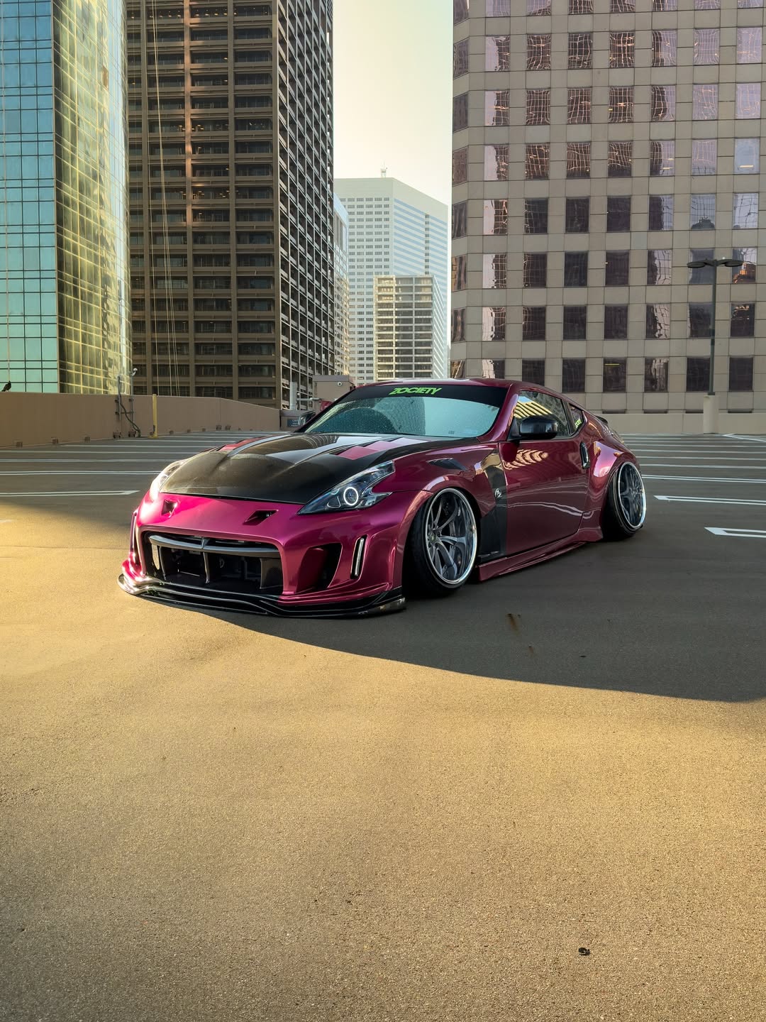 Nissan 370Z Nismo Sport Touring Base Fairlady Z Z34 2009 2010 2011 2012 2013 2014 2015 2016 2017 2018 2019 2020 with Aftermarket Parts - EPA Front Fenders Carbon Fiber from EPR USA