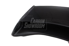 Nissan 370Z Sport Touring Base Fairlady Z Z34 Pre-Facelift & Facelift 2009 2010 2011 2012 2013 2014 2015 2016 2017 2018 2019 2020 & Nismo V1 2009 2010 2011 & Nismo V2 2012 2013 2014 2015 2016 2017 2018 2019 2020 with Aftermarket Parts - AM Rear Wing Carbon Fiber / FRP from EPR USA