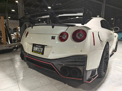 EPR TS Style Carbon Fiber Rear Spoiler Wing for Nissan GTR GT-R R35 2008-ON - Performance SpeedShop