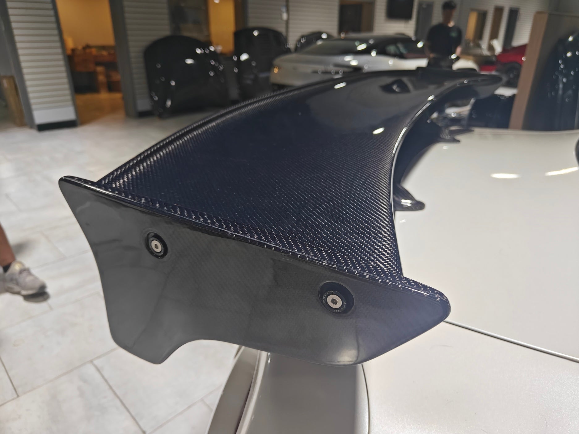 EPR TS Style Carbon Fiber Rear Spoiler Wing for Nissan GTR GT-R R35 2008-ON - Performance SpeedShop