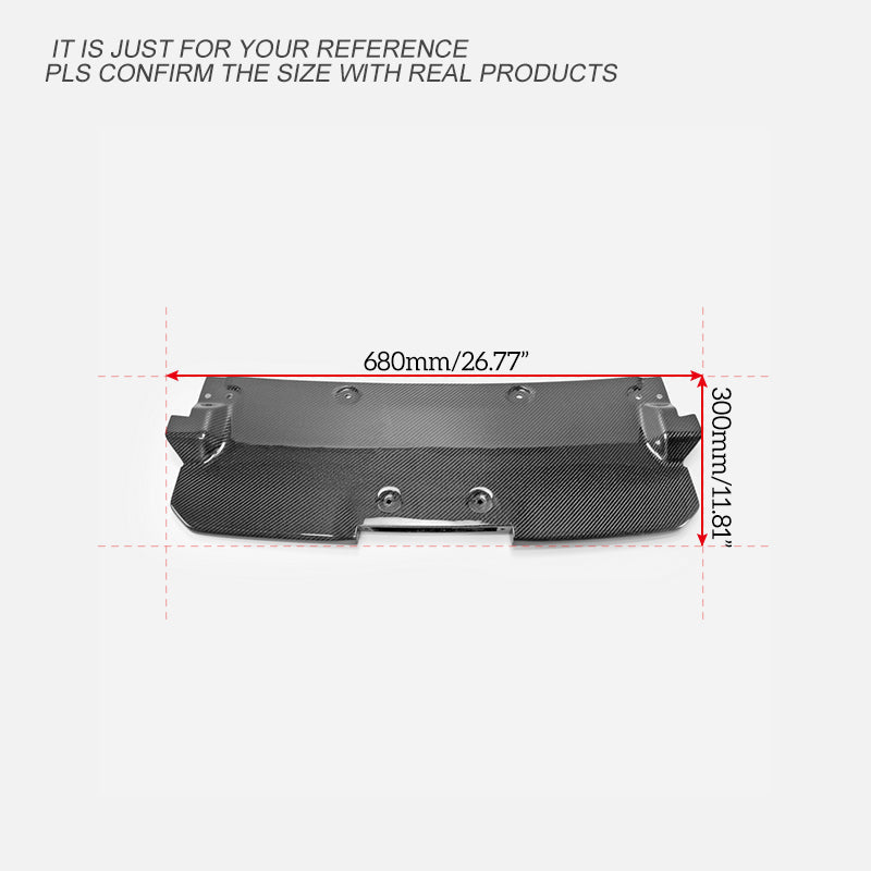 Nissan GTR R35 CBA DBA 2008 2009 2010 2011 2012 2013 2014 2015 2016 with Aftermarket Parts - TS Style Replacement Rear Under Bumper Carbon Fiber / FRP from EPR USA
