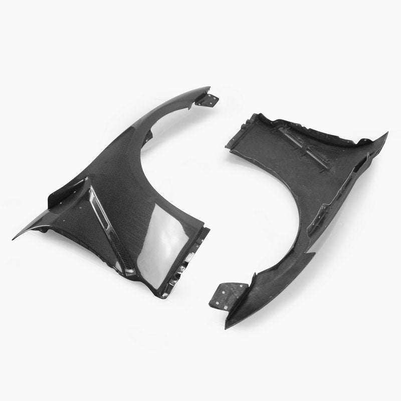 Nissan GTR R35 CBA DBA EBA 2008 2009 2010 2011 2012 2013 2014 2015 2016 2017 2018 2019 2020 2021 2022 2023 2024 with Aftermarket Parts - Front Fenders Carbon Fiber / FRP from EPR USA
