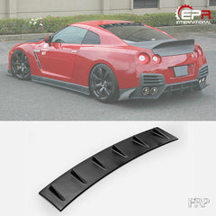 Nissan GTR R35 CBA DBA EBA 2008 2009 2010 2011 2012 2013 2014 2015 2016 2017 2018 2019 2020 2021 2022 2023 2024 with Aftermarket Parts - Vortex Generator Roof Spoiler Carbon Fiber / FRP from EPR USA