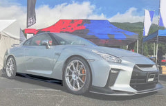 Nissan GTR R35 CBA DBA EBA 2008 2009 2010 2011 2012 2013 2014 2015 2016 2017 2018 2019 2020 2021 2022 2023 2024 with Aftermarket Parts -TS Style Replacement Side Skirts Carbon Fiber / FRP from EPR USA