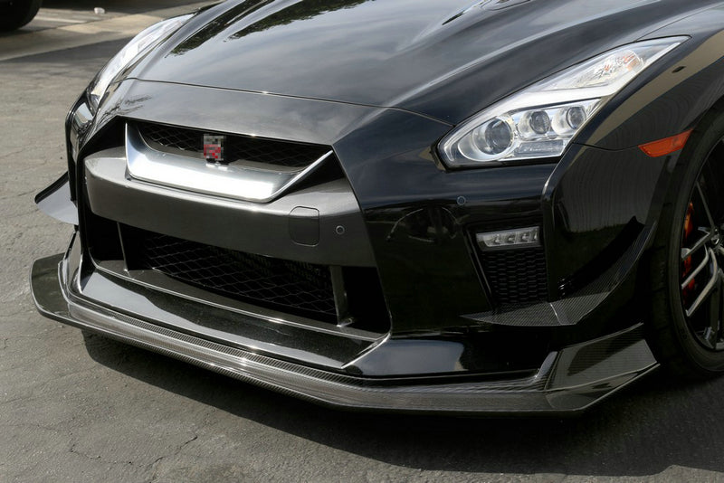 Nissan GTR R35 EBA Aftermarket Parts - EPR USA Front Bumper Canard ...
