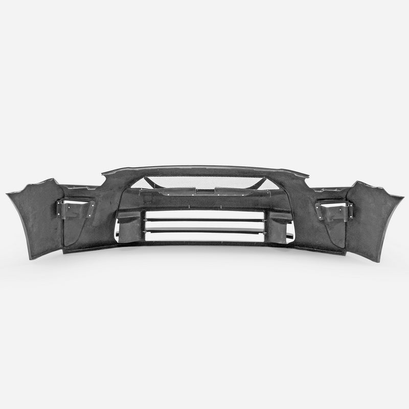 Nissan GTR R35 EBA 2017 2018 2019 2020 2021 2022 2023 2024 with Aftermarket Parts - TSVS Style Front Lip & Undertray & Front Bumper Carbon Fiber / FRP from EPR USA