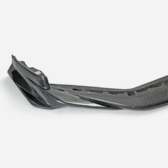 Nissan GTR R35 EBA 2017 2018 2019 2020 2021 2022 2023 with Aftermarket Parts - VRS Style Front Lip Carbon Fiber / FRP from EPR USA