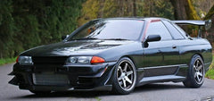 Nissan R32 Skyline GTR 1989 1990 1991 1992 1993 1994 with Aftermarket Parts - TBO Style Front Canards Carbon Fiber / FRP from EPR USA