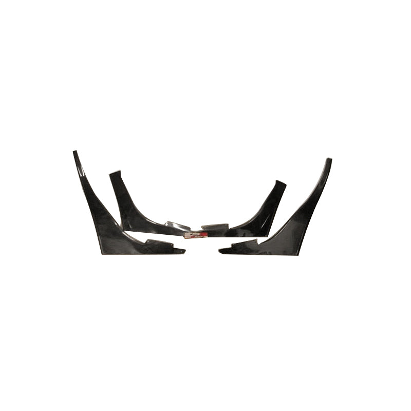 Nissan R32 Skyline GTR 1989 1990 1991 1992 1993 1994 with Aftermarket Parts - TBO Style Front Canards Carbon Fiber / FRP from EPR USA