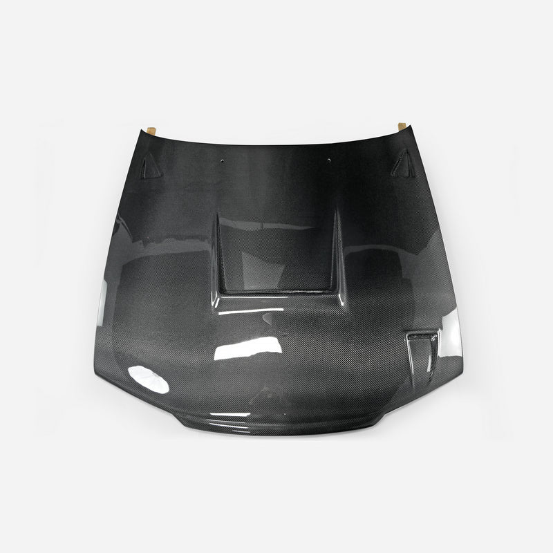 Nissan R32 Skyline GTR 1989 1990 1991 1992 1993 1994 with Aftermarket Parts - EPA Hood Carbon Fiber / FRP from EPR USA
