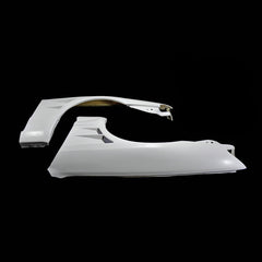 Nissan R32 Skyline GTS 1989 1990 1991 1992 1993 1994 & R32 Skyline 4 Door 1989 1990 1991 1992 1993 1994 with Aftermarket Parts - BN Style Front Fender Carbon Fiber / FRP from EPR USA