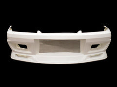 Nissan R32 Skyline GTS 1989 1990 1991 1992 1993 1994 & R32 Skyline 4 Door 1989 1990 1991 1992 1993 1994 with Aftermarket Parts - Do Luck Style Front Bumper FRP from EPR USA