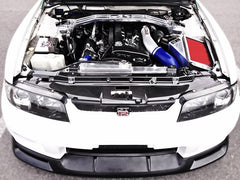 Nissan R33 Skyline GTR 1995 1996 1997 1998 with Aftermarket Parts - Defend Cooling Panel Carbon Fiber / FRP from EPR USA