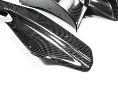Nissan R33 Skyline GTR 1995 1996 1997 1998 with Aftermarket Parts - AS Style Front Bumper Canard Carbon Fiber / FRP from EPR USA
